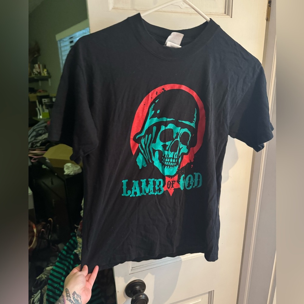 Lamb Of God Original 2005 Vintage Band Black Tee T-shirt concert shirt Y Large